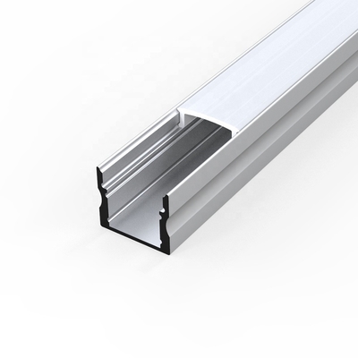 6063 Alloy Surface Mounted Aluminium LED Profile ROHS certificate