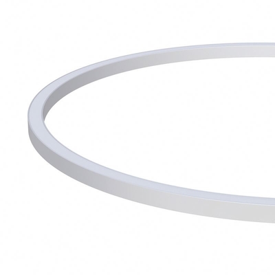 Industrial Circular LED Profile , Round LED Plastic Profile With Bending Decoiling
