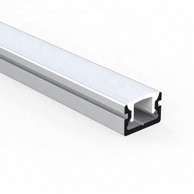 Square Shape Surface Mounted LED Profile 6063 Aluminum Material For Kitchen Cabinet