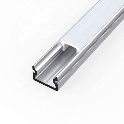 Square Shape Surface Mounted LED Profile 6063 Aluminum Material For Kitchen Cabinet