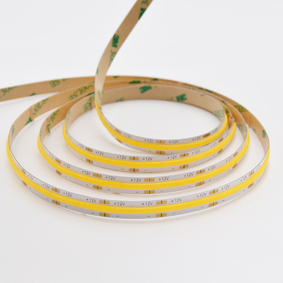 8mm Width COB LED Strips , 3000k Warm White LED Strip DC 12 Volt