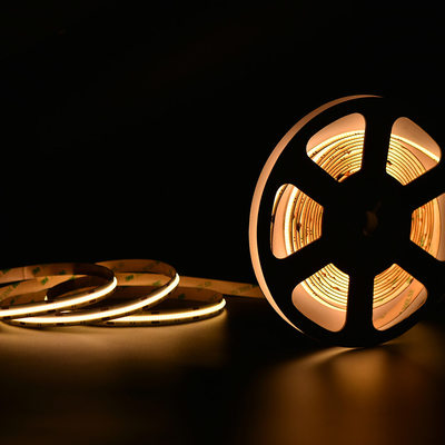 8mm Width COB LED Strips , 3000k Warm White LED Strip DC 12 Volt