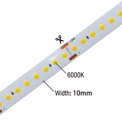 DC24V Waterproof COB LED Strip Lights Ip68 Warm White For Outdoor Lighting