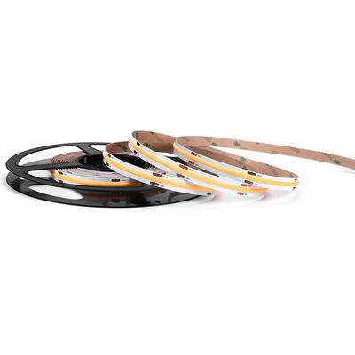 6000K CRI90 COB LED Strips Light Dimmable DC12V 24V For Indoor Lighting
