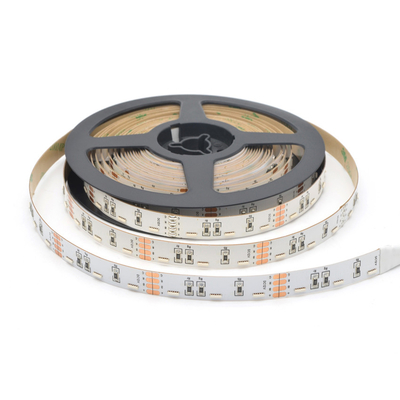 Side Emitting RGB LED Strip Lights , 020Led SMD LED Flexible Strips 60 Leds / M
