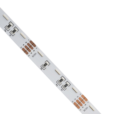 Side Emitting RGB LED Strip Lights , 020Led SMD LED Flexible Strips 60 Leds / M