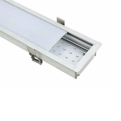 0.3m 0.6m 0.9m LED Linear Lights , Aluminum Embedded Modern Linear Pendant Lighting