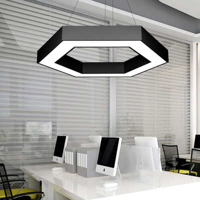 Black Galvanized LED Linear Lights , Aluminium Recessed Magnetic LED Track Light