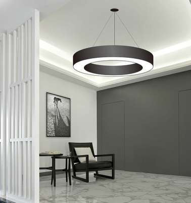 Circular Round LED Linear Lights Ip44 Remote Control For Office Decoration