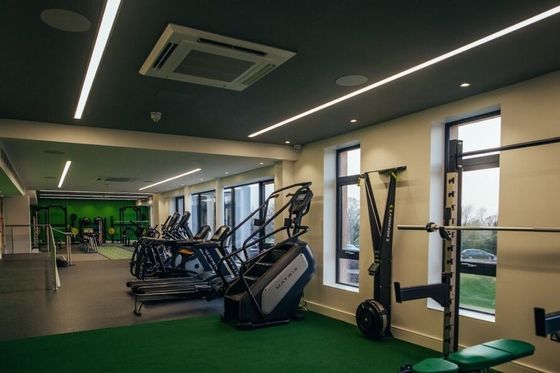 0.3m 0.6m 0.9m LED Linear Lights , Aluminum Embedded Modern Linear Pendant Lighting