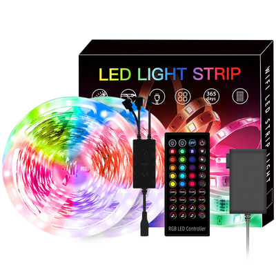 Remote Control 12V RGB LED Strip 5050 10m For Home Decoration