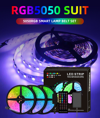 Remote Control 12V RGB LED Strip 5050 10m For Home Decoration