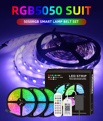 Flexible 12V 5m 5050 RGB LED Strip Light with Wifi APP control