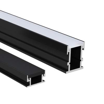 Outdoor LED Strip Recessed Profile , 22×26Mm Recessed Aluminum Channel