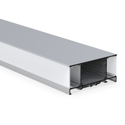 Aluminum Alloy Surface Mounted LED Profile , LED Strip U Channel With Welding Service