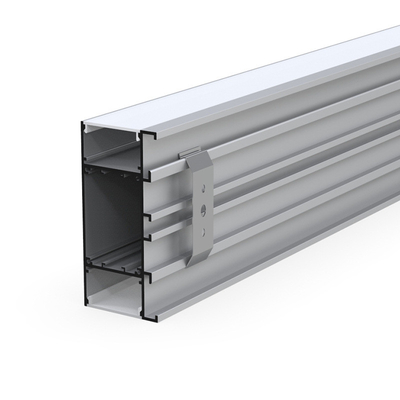 Aluminum Alloy Surface Mounted LED Profile , LED Strip U Channel With Welding Service