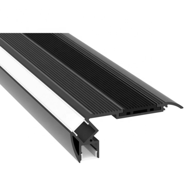 Baseboard Lighting Plasterboard LED Profile Strip For Wardrobe Office Cupboard