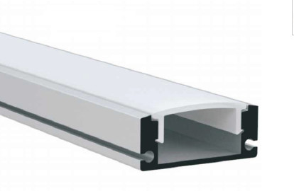 Office Wardrobe Aluminium Profiles For Led Strip Lights OEM ODM