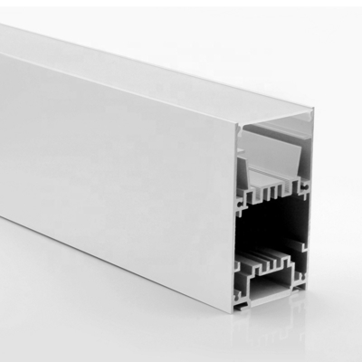 Surface Mounted Suspended LED Profile , Extruded Aluminum U Channel For LED Strips