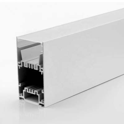 Surface Mounted Suspended LED Profile , Extruded Aluminum U Channel For LED Strips