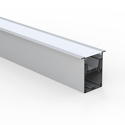 Anodized High Quality Profile Light LED Aluminum , Silver Aluminium Channel Profiles
