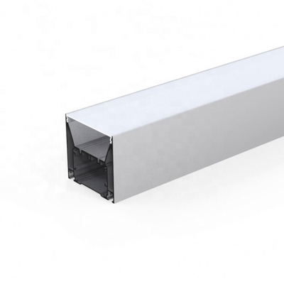 Silver white LED Strip Lights Aluminum Profile 80mm x 76mm for Wardrobe
