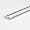 Anodized Recessed LED Profiles , LED Aluminum Extrusion Surface Mounted