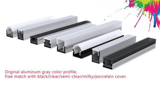 6063 Aluminum Alloy Surface Mounted LED Profile with Bending Decoiling ...