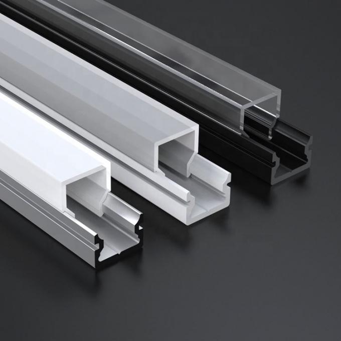 6063 Aluminum Alloy Surface Mounted LED Profile with Bending Decoiling ...