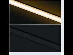 Office Wardrobe Surface Mounted LED Profile Small With PMMA Opal Diffuser