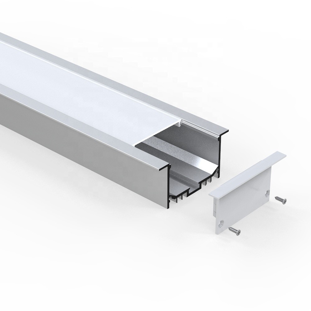 6063 Alloy Aluminium Profile For LED Strip Lighting , Anodized LED ...